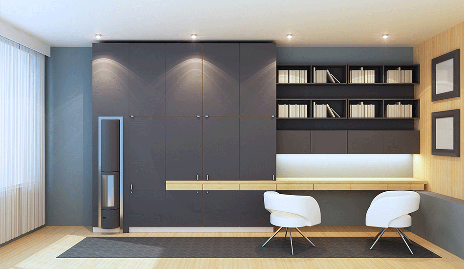 Swedish Style Home Office