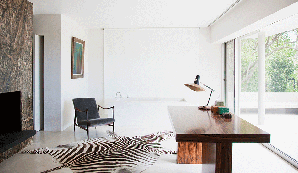 Modern and Spacious Home Office