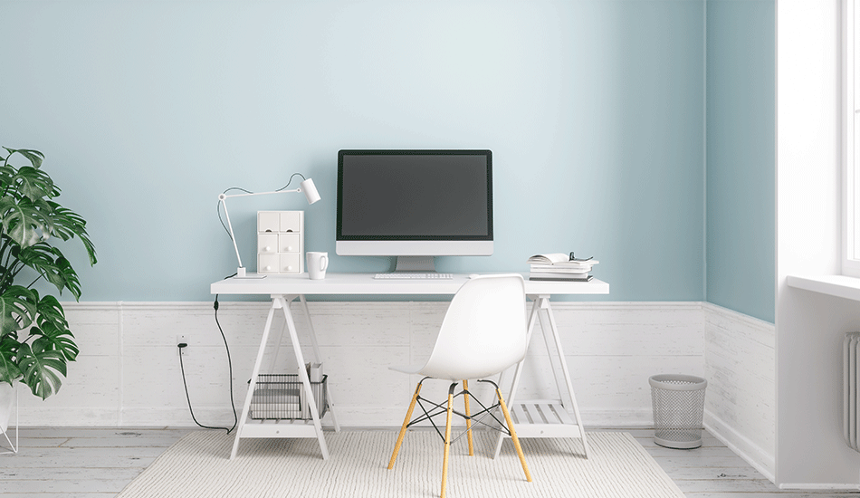 Modern and Minimalist Home Office