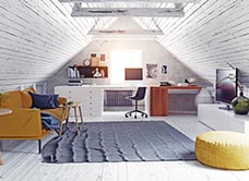 Loft conversion office space