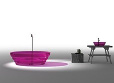 A modernist bathroom design