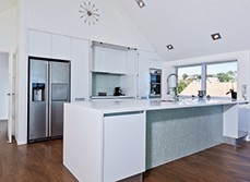 Modern renovated kitchen