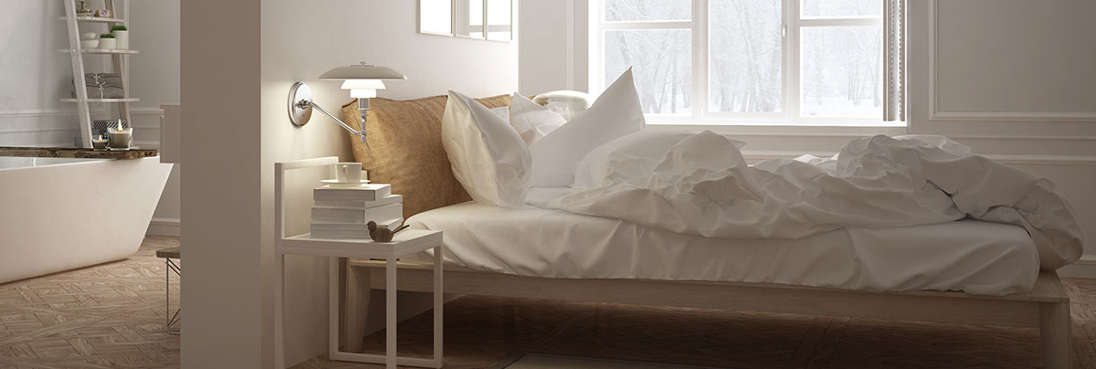 Modern bedroom renovation