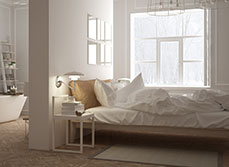 Modern bedroom renovation