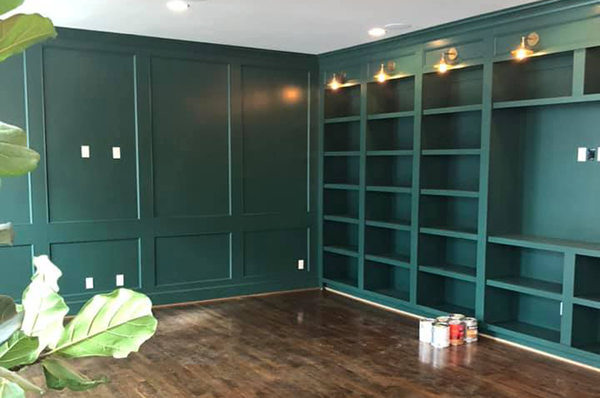 A Lavish Library in Mission Hills, Johnson County