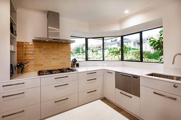 Letting in sunlight through wall removal was a crucial factor in this renovation's success.