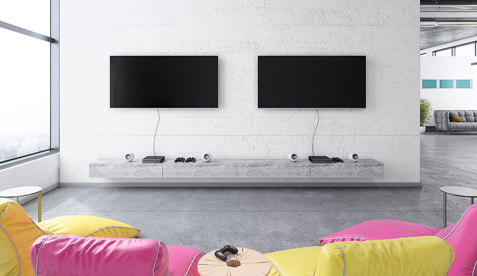 Garage to games room conversion