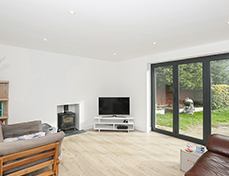 Living room renovation in cambridgeshire