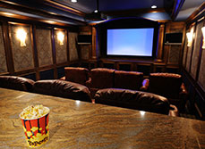 Theatre room in Australia