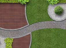 Landscaping from a birds eye view